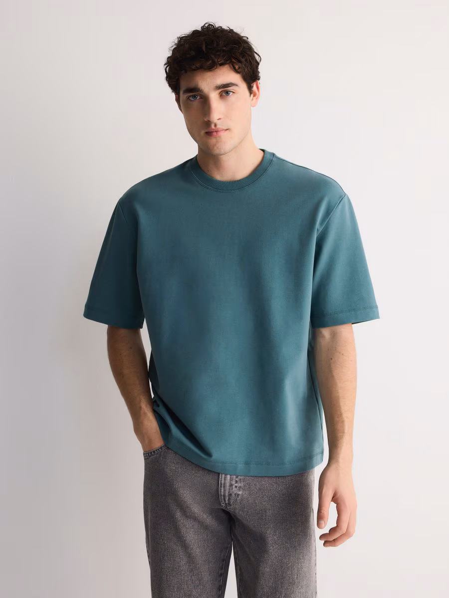 Plain Boxy T-Shirt