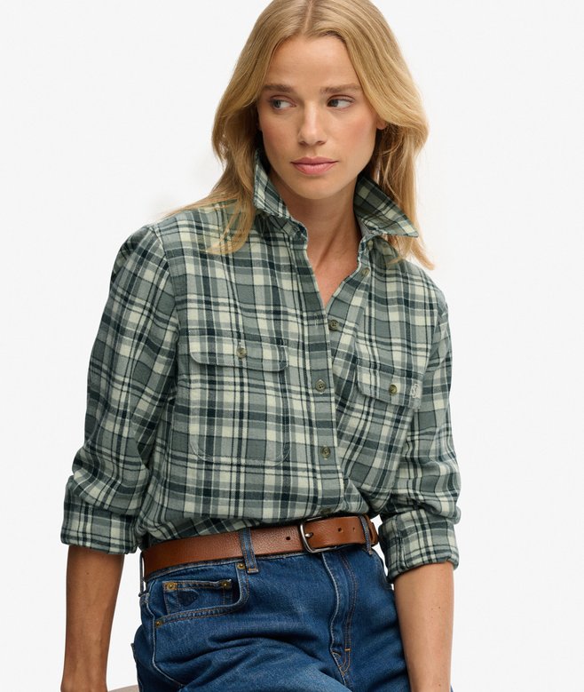 Lumberjack Check Flannel Shirt