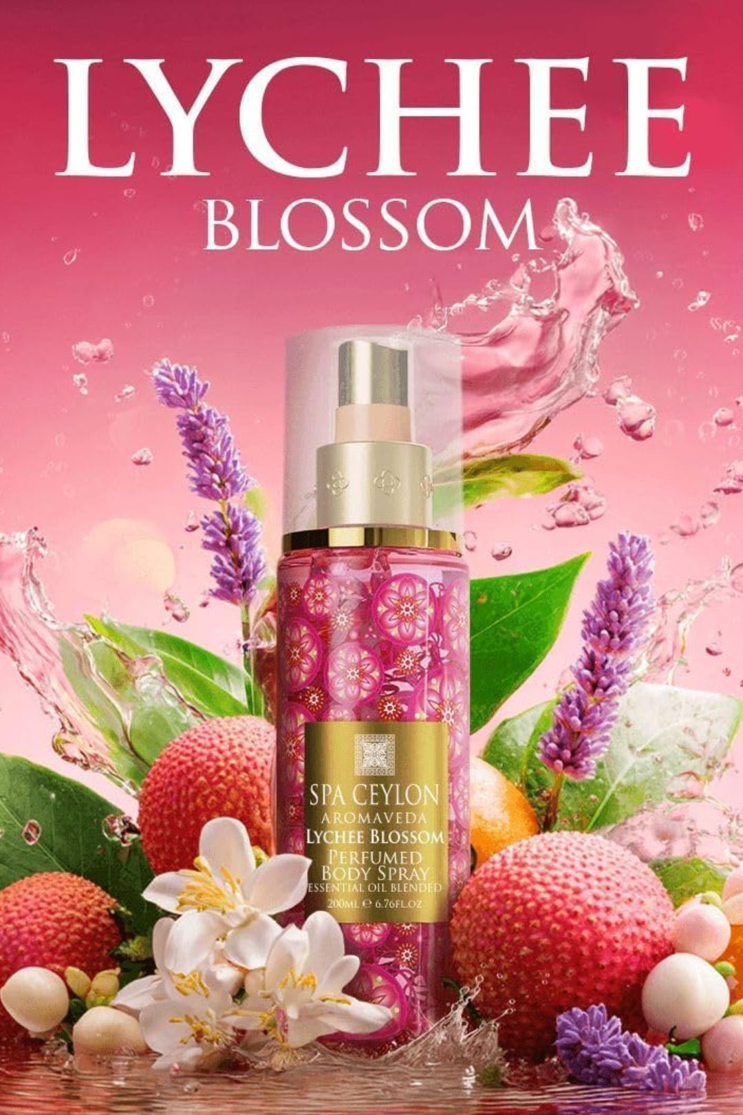 Spa Ceylon Lychee Blossom - Perfumed Body Spray