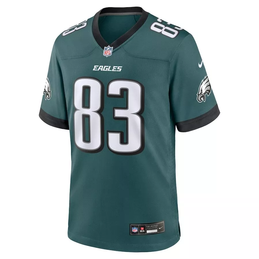 Jahan Dotson Philadelphia Eagles Nike Team Game Jersey - Midnight Green