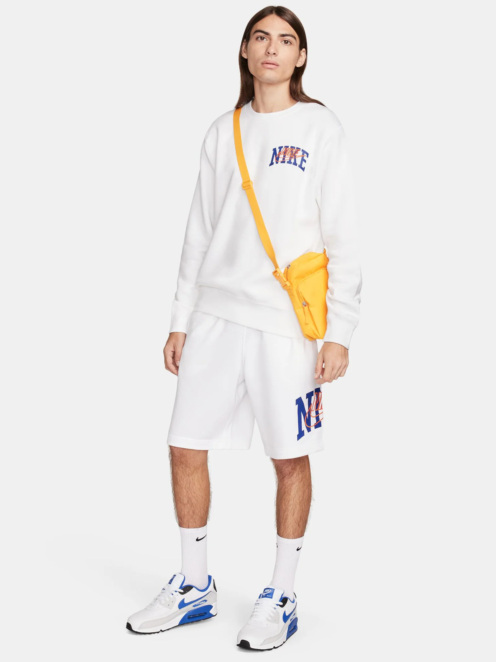 Club Fleece Long Sleeve Crew Neck Sweatshirt