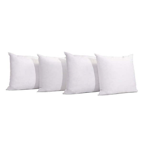Lot de 4 oreillers Natura 60x60 cm Duvet &Plumess
