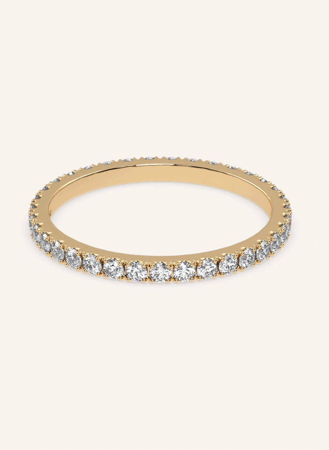 VEYNOU Ring MEMORY aus 18 Karat Gelbgold mit 0,68ct. Lab-Grown Diamanten