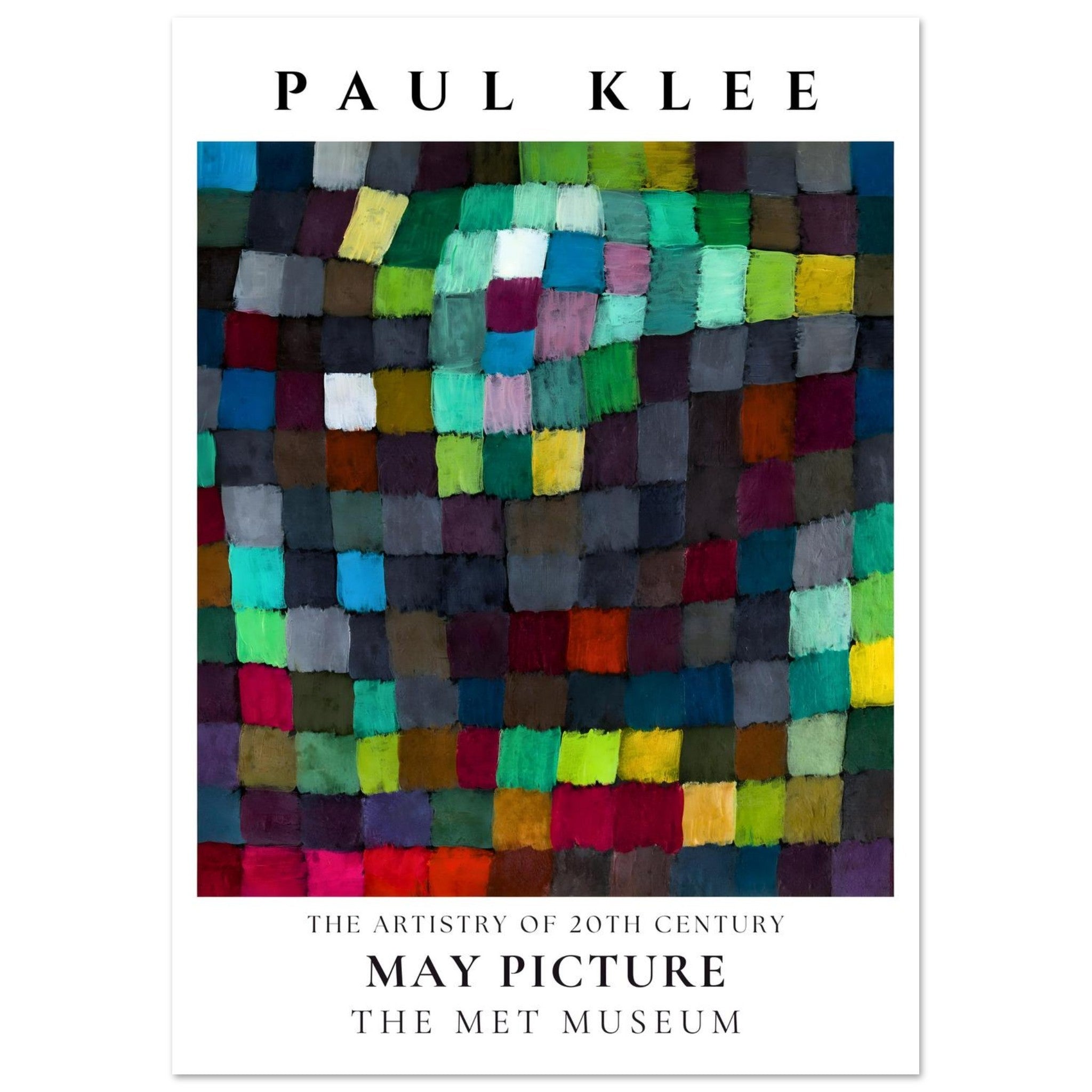 Artfulprints Poster Paul Klee - May picture  - A4 21x29.7 cm - Meerkleurig