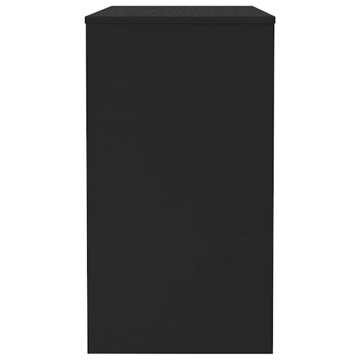 NNEVL Desk Black 90x40x72 cm Chipboard
