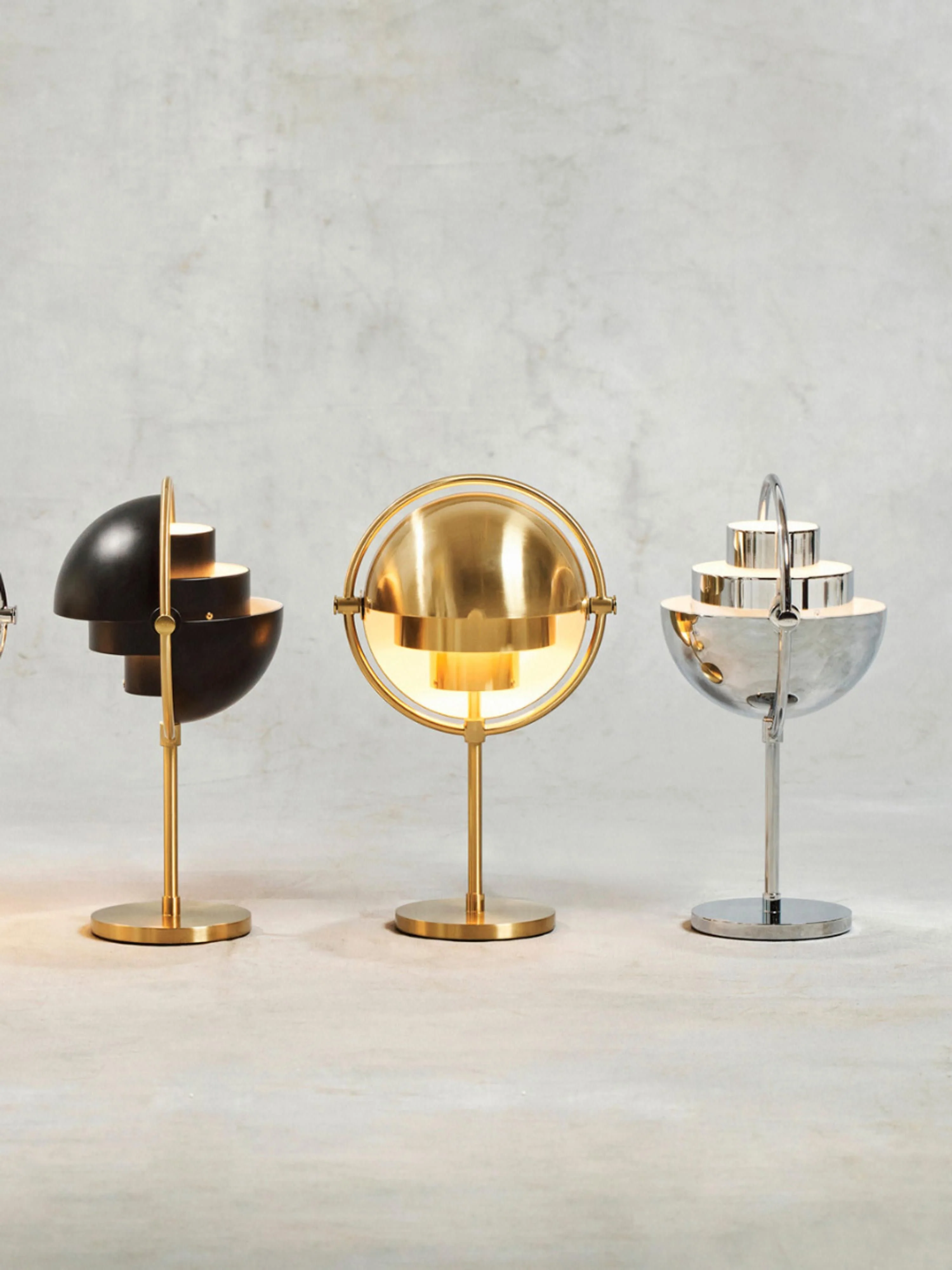 Mobile dimmbare Tischlampe Multi-Lite, verstellbar