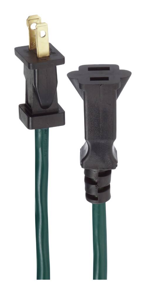 NOMA 49-ft 3-in 16/2 Outdoor Extension Cord, Flexible, 1 Outlet, Green