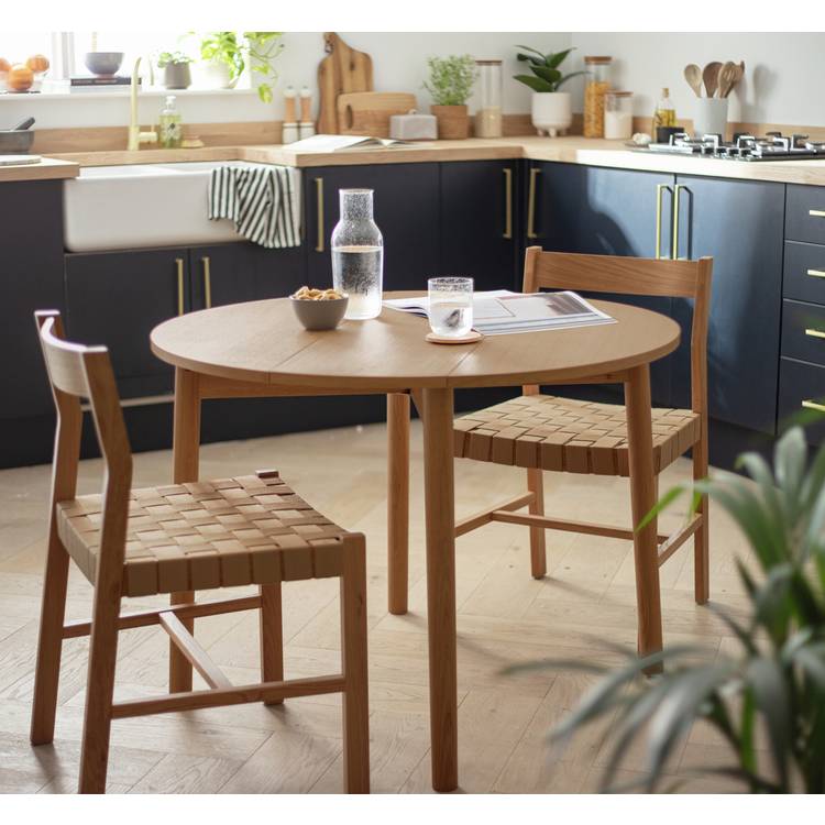 Habitat Jessie Wood 4 Seater Folding Table - Walnut