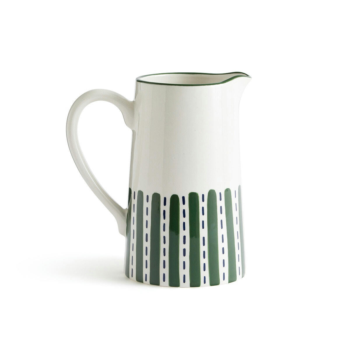 Carafe faïence avec motif, Riveri