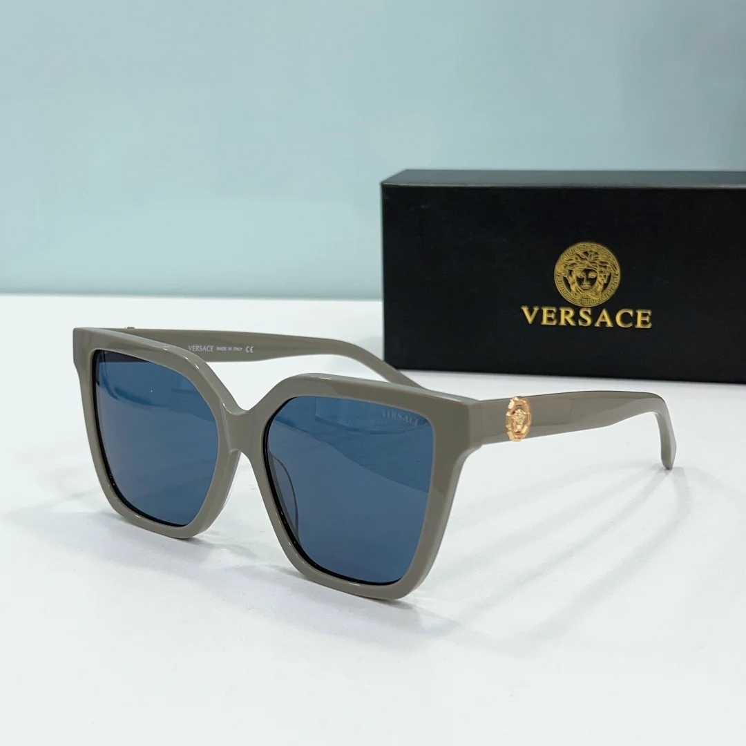 Versace  Mirror leg Logo  Sunglasses