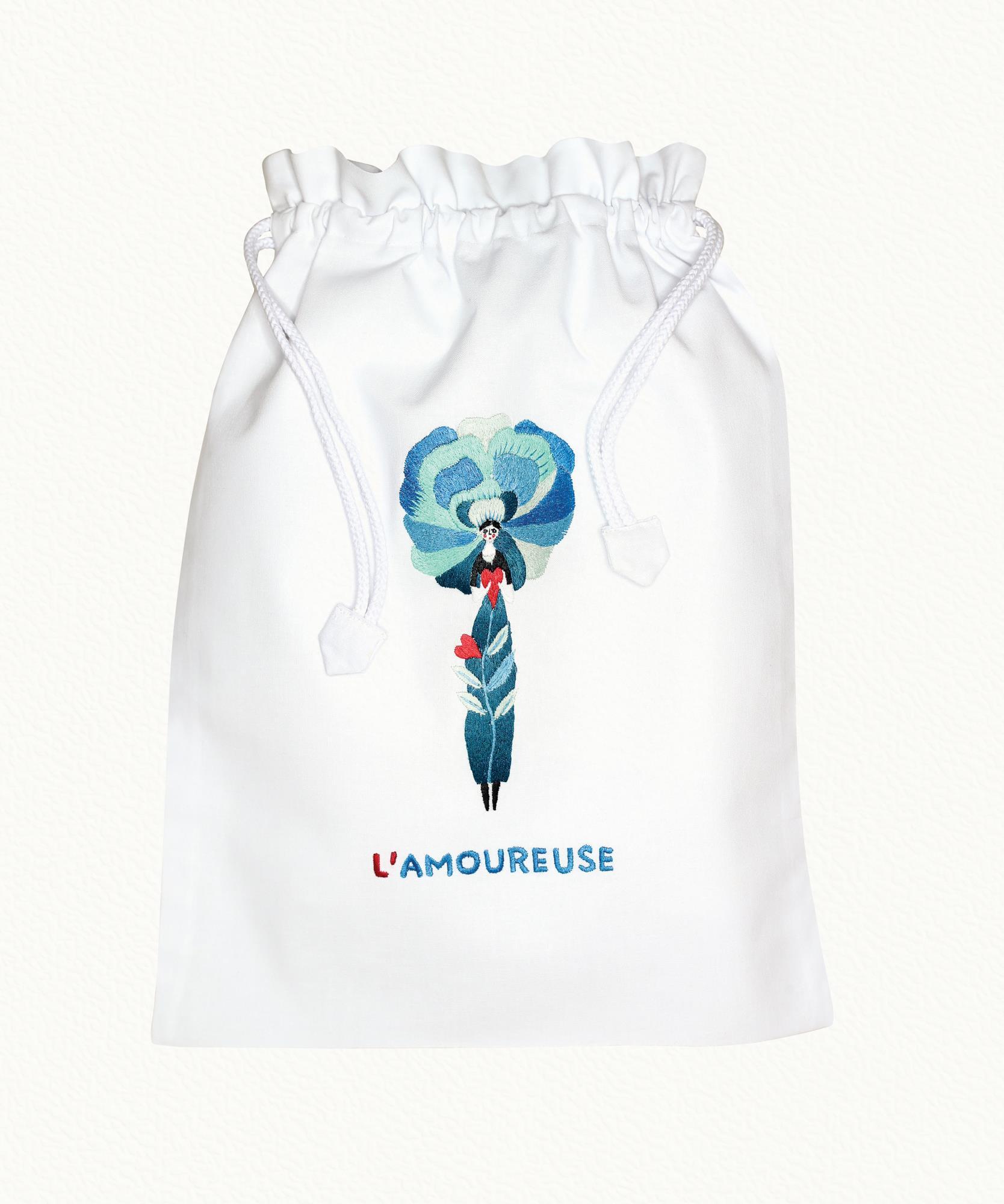 Pochon en coton L'Amoureuse - 100% coton
