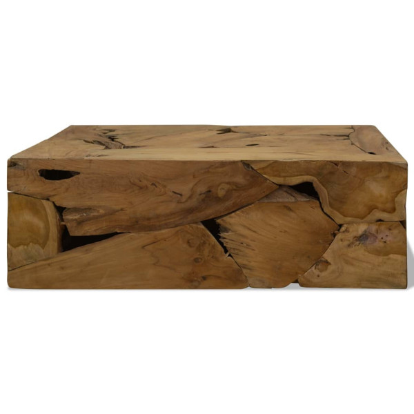 Stolik Kawowy Ława Stół Brązowy Drewniany 90x50x30 Do Salonu Do Pokoju