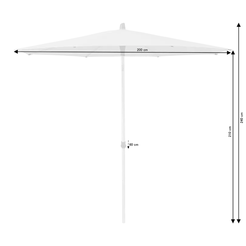 Sonnenschirm Alu Smart