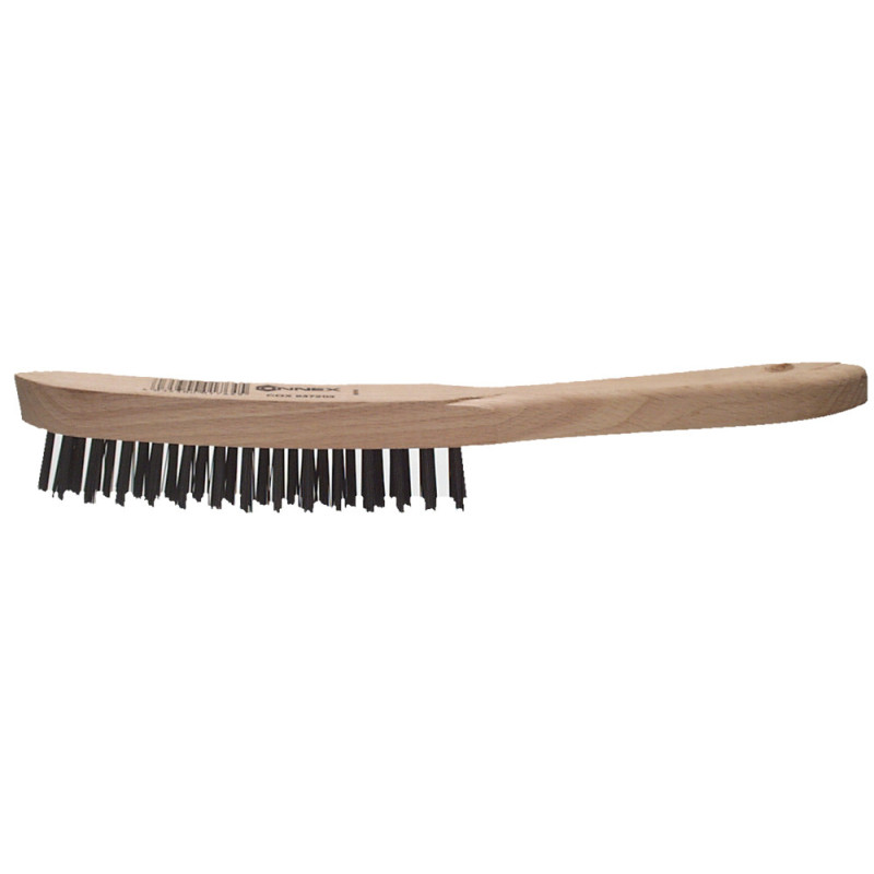 Brosse en acier 3 rangs CONNEX