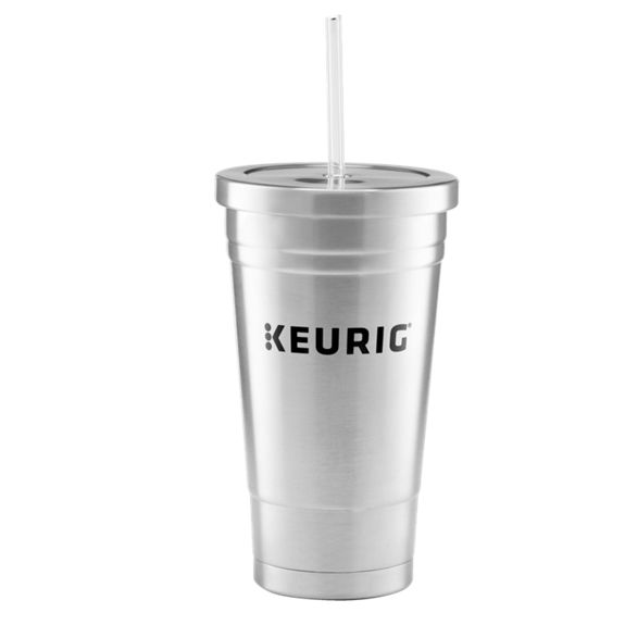 16oz Stainless Steel Iced Beverage Tumbler