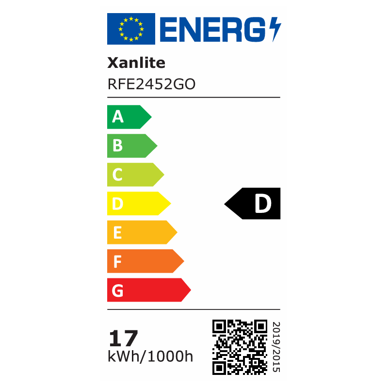 Ampoule LED E27 blanc chaud 2452 lm 17 W XANLITE