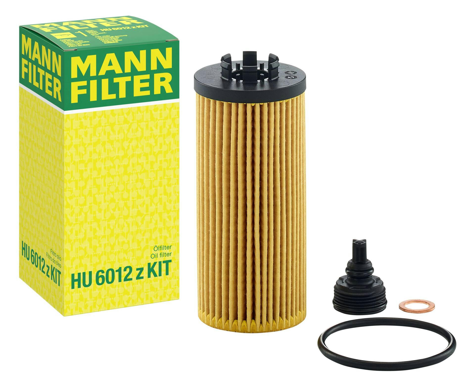 MANN-FILTER HU 6012 Z KIT Cartridge Oil Filter