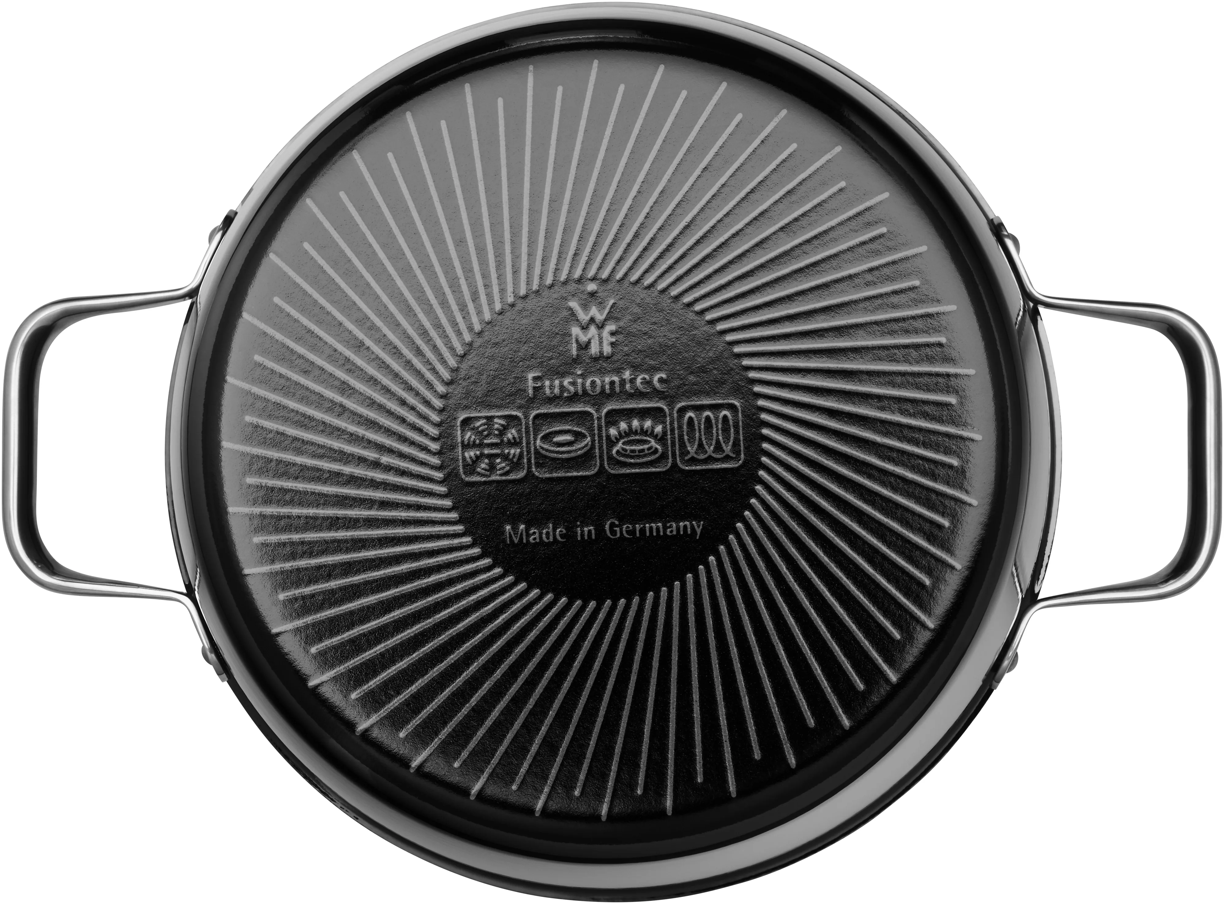 WMF Fusiontec Aromatic Soup Pot 22cm Black