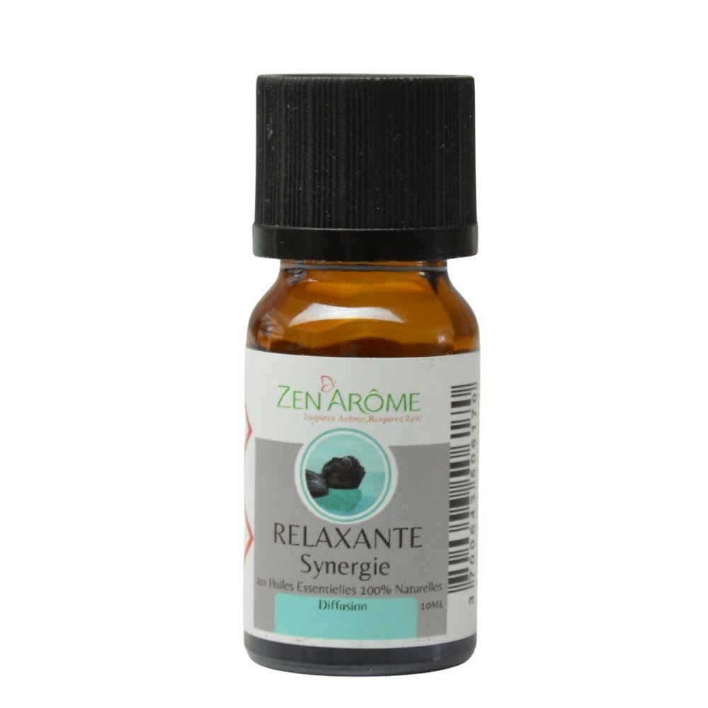 RELAXANTE - Synergie d'Huiles Essentielles Relaxante - flacon en verre - 10 ml