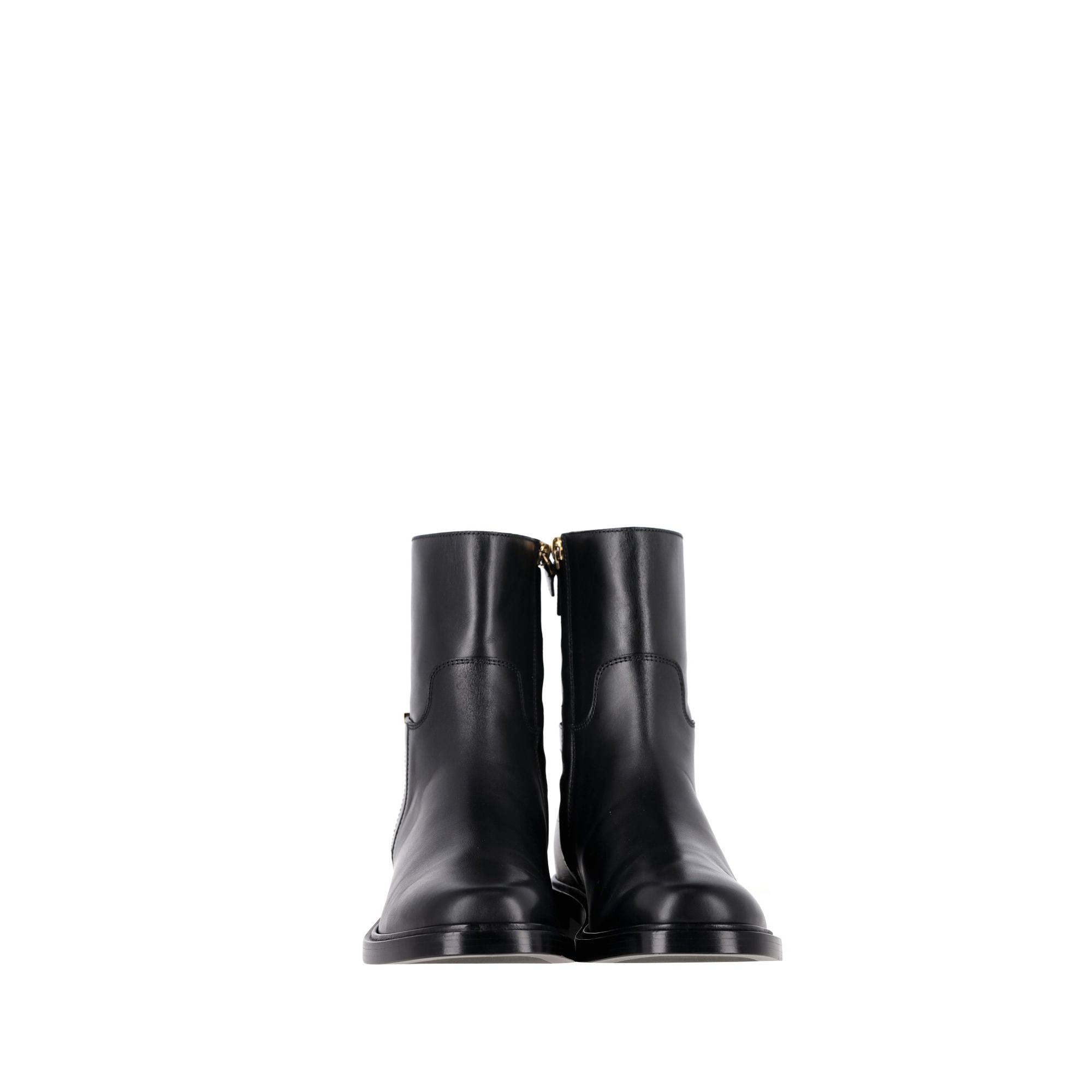Tod's Preloved T Timeless Ankle Boots in Black Calfskin Leather