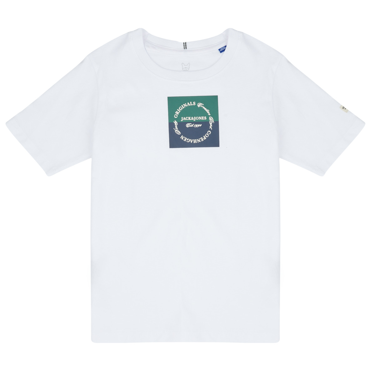 Jack & Jones - JORCATSKILLS SQUARE BRAND - White