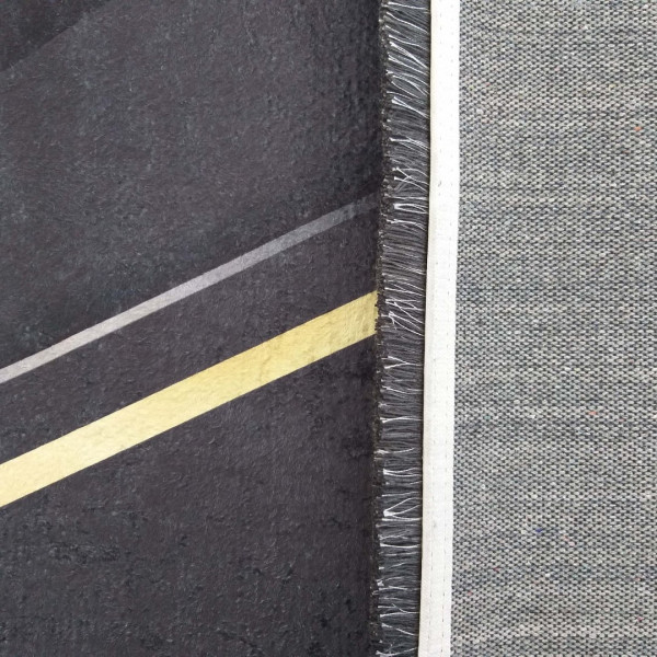 Dywan BLACK and GOLD 09 120 x 180 cm czarny