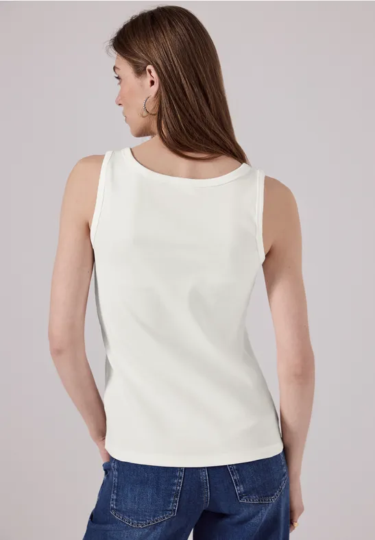 Top mit Rippstruktur