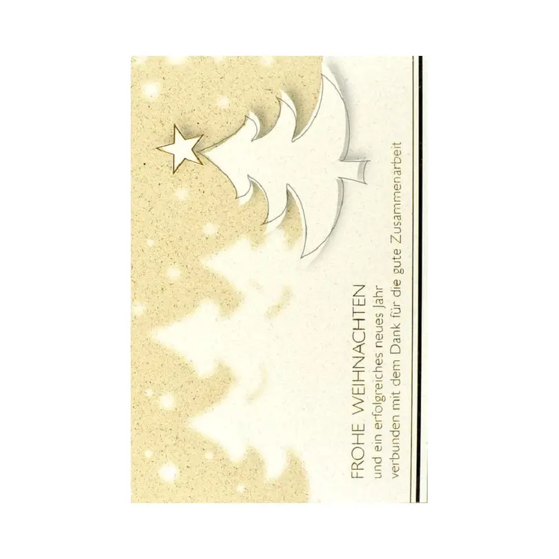 Karte 12er-Set Frohe Weihnachten