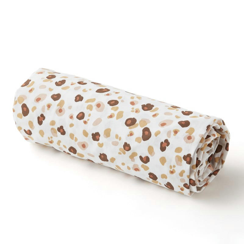 LÉOPARD - Drap housse coton Léopard