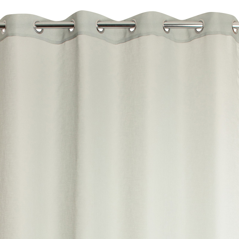 Voilage Lini vert 140 x 240 cm JBY CREATION