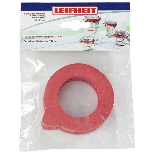 Ersatz-Gummiringe, rot, Gummi