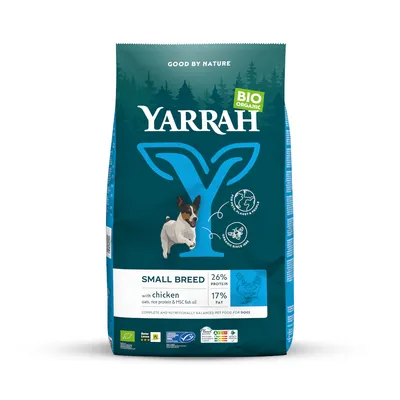 Yarrah Organic Small Breed with Organic Chicken