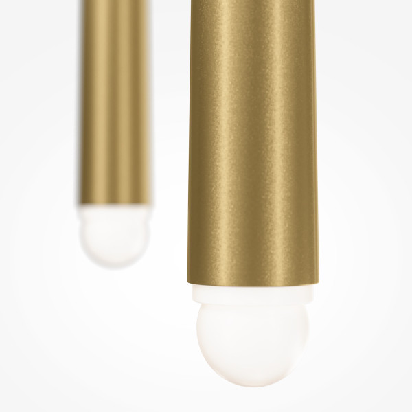 Lampa wisząca CASCADE mosiężno-złota LED 3x19W 4000K 1550lm Maytoni