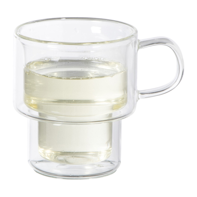 Theeglas dubbelwandig - 100 ml - glas
