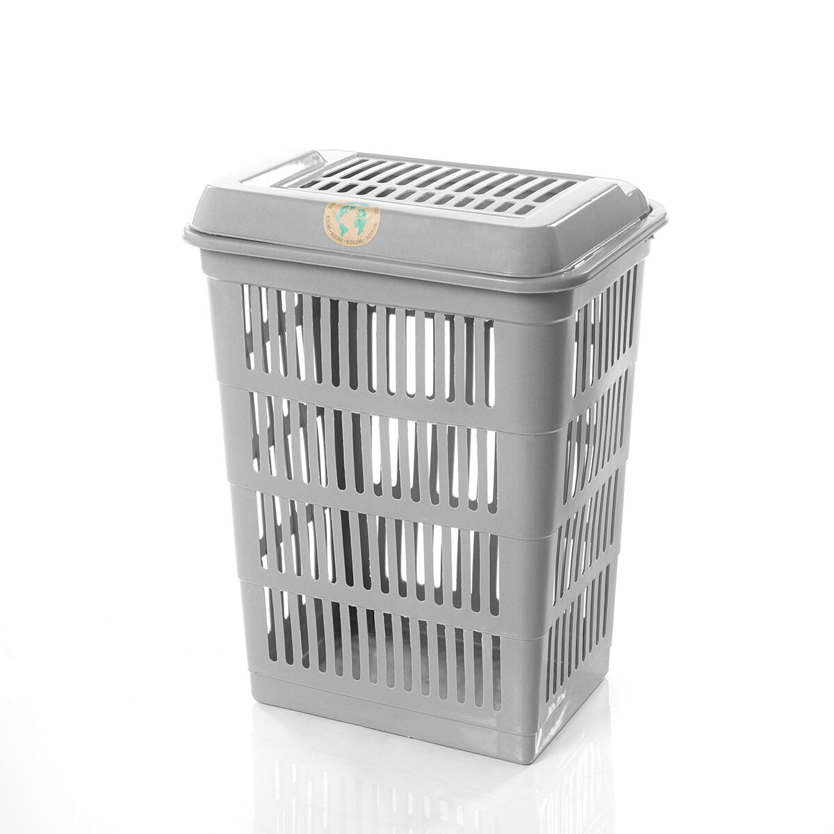 Cesto de roupa wc com tampa FOG