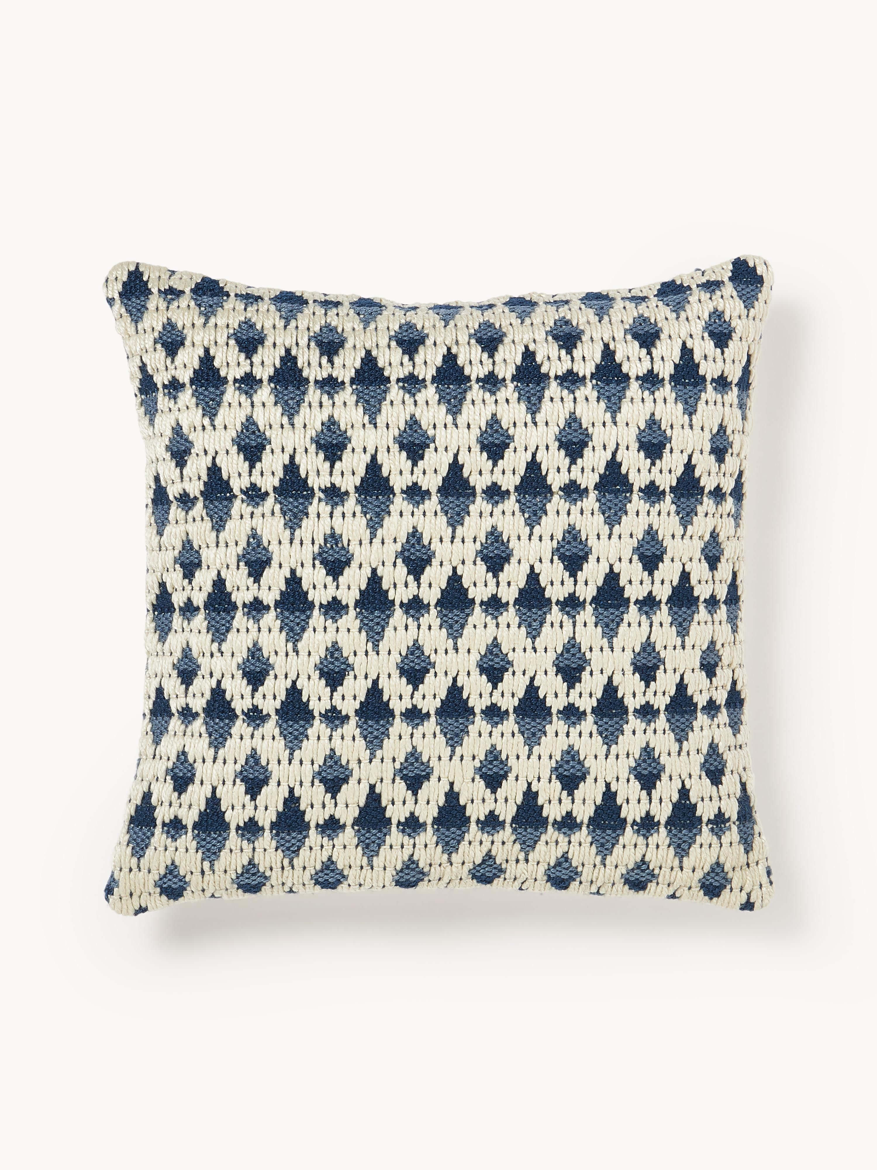Outdoor-Kissenhülle Yamir mit Webmuster