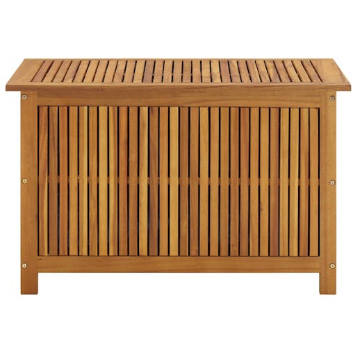 NNEVL Garden Storage Box 90x50x58 cm Solid Acacia Wood