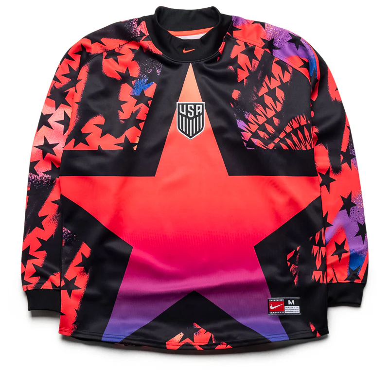 Nike USA Authentic Goalkeeper Jersey - Black/Bright Crimson
