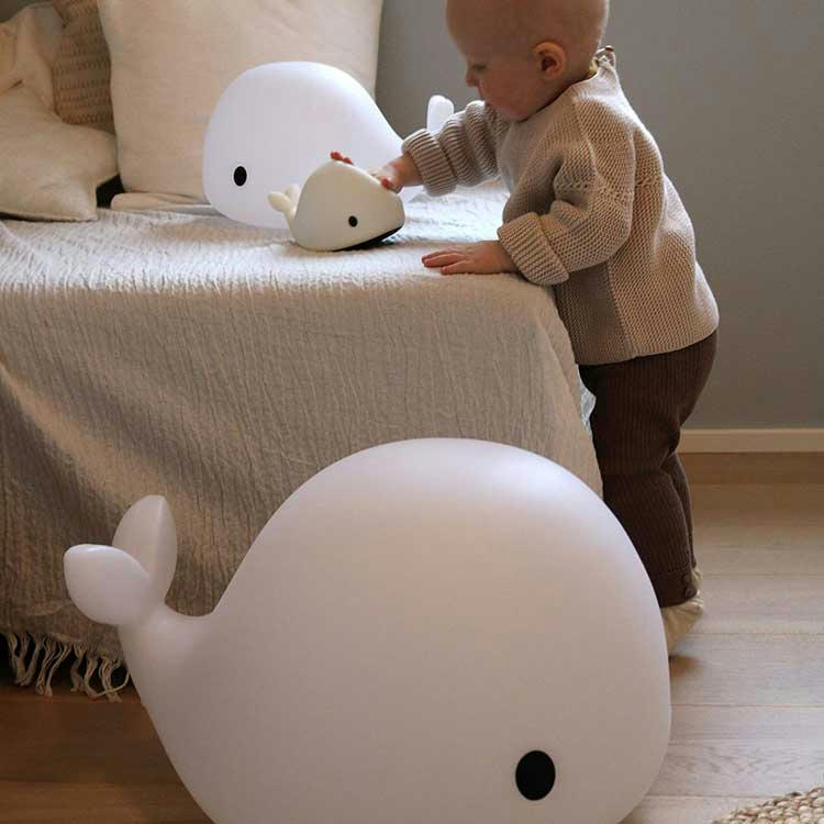 CHRISTIAN LA BALEINE - Veilleuse Baleine taille M