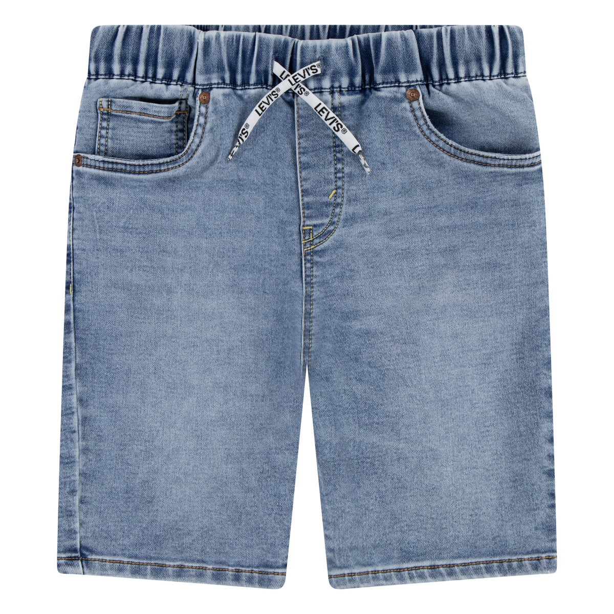 Levi's - SKINNY PULL-ON DOBBY SHORT - Blue