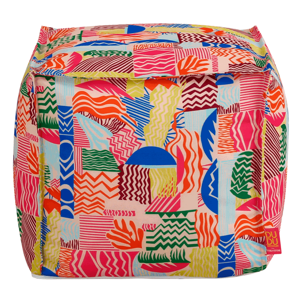 PUFF 45 CM X 45 CM VIBRA VERÃO