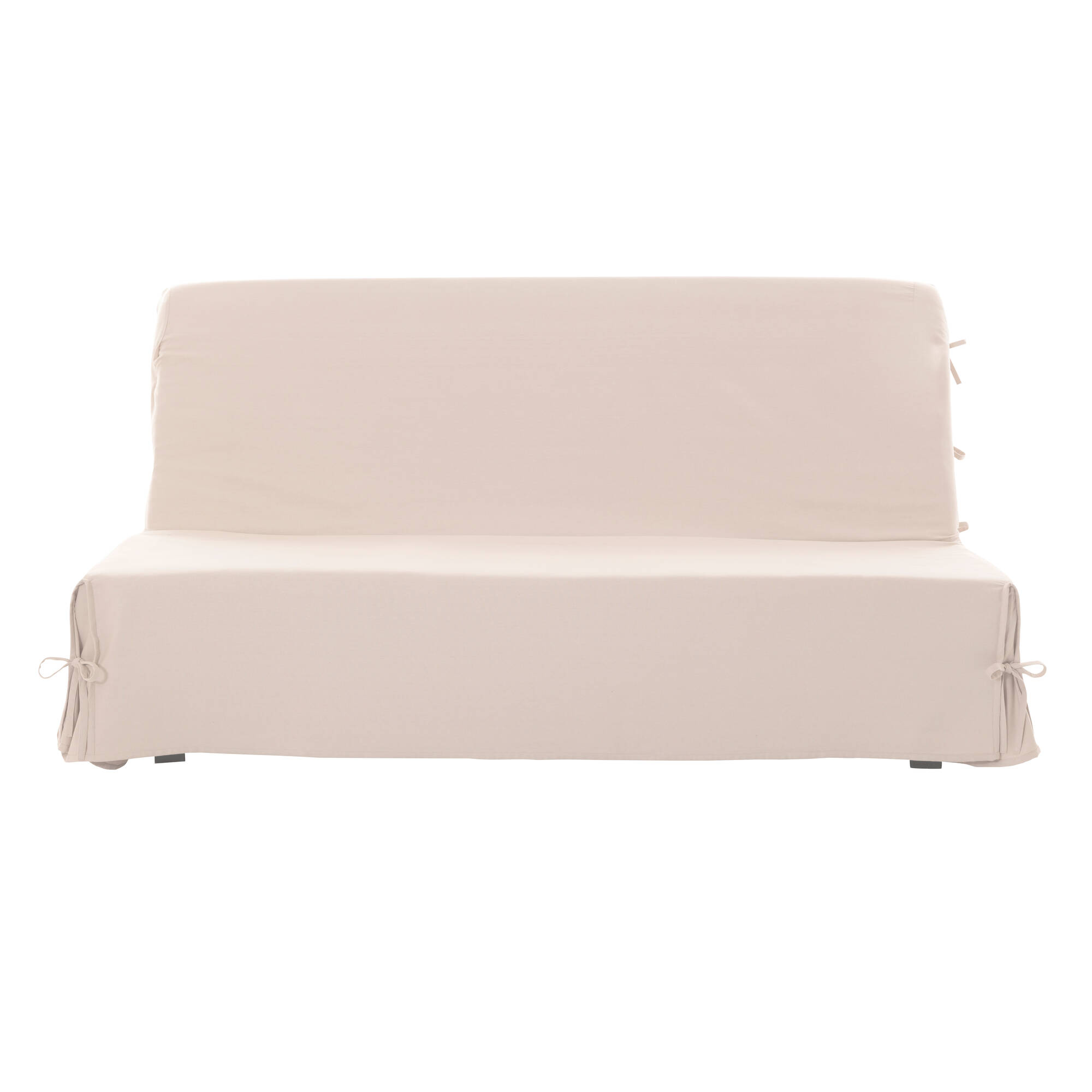 Housse clic-clac standard coton bachette uni