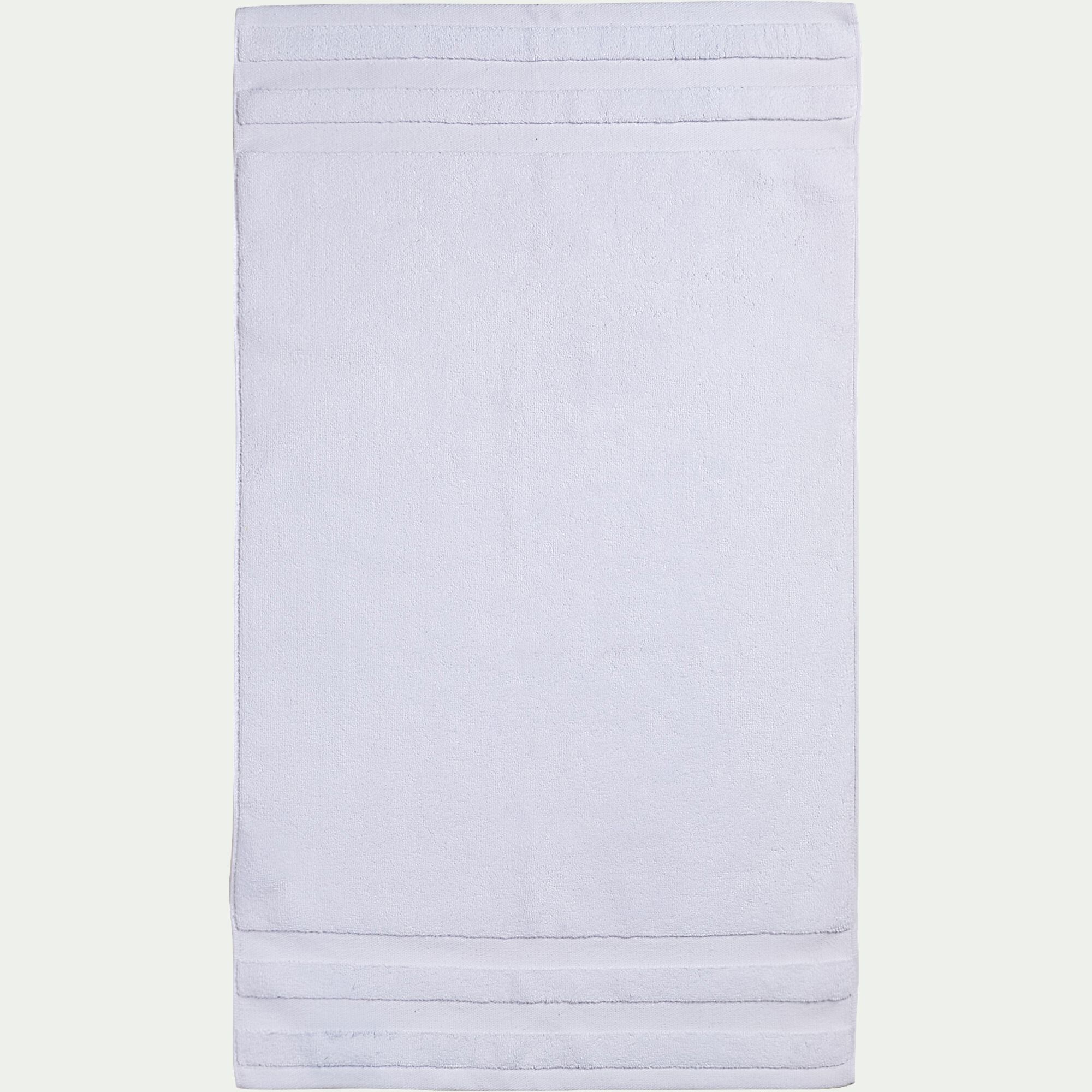 RIVIERA - Tapis de bain qualité hôtelière en coton -blanc 50x80cm