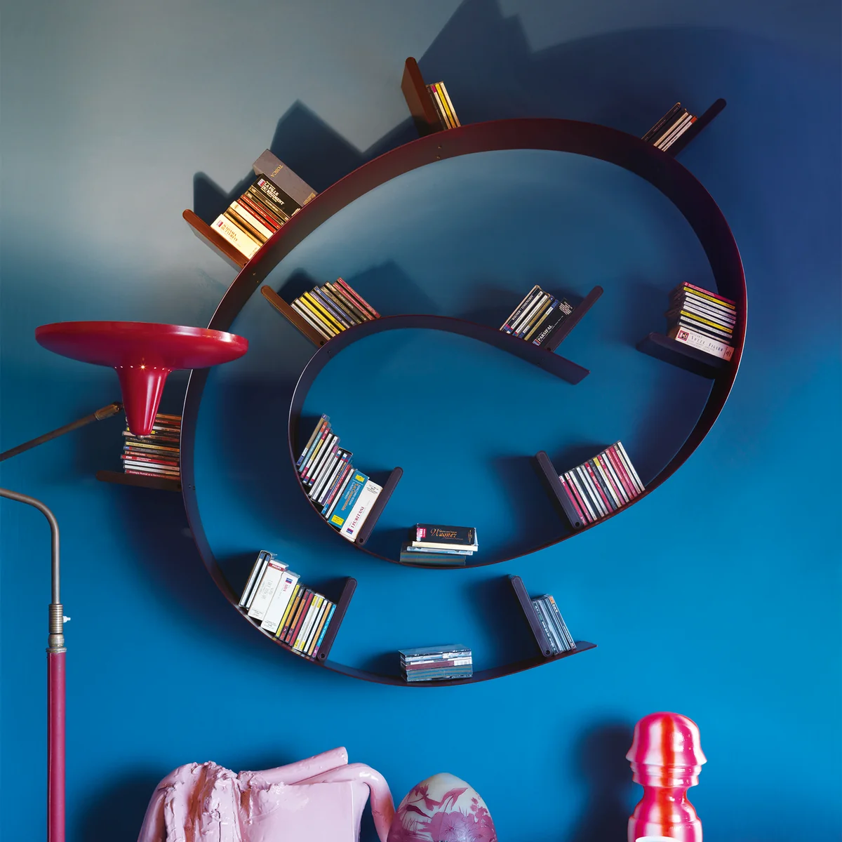Kartell - Bookworm Wandregal