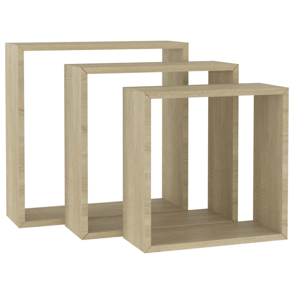 Półka ścienna Brąz MDF vidaXL