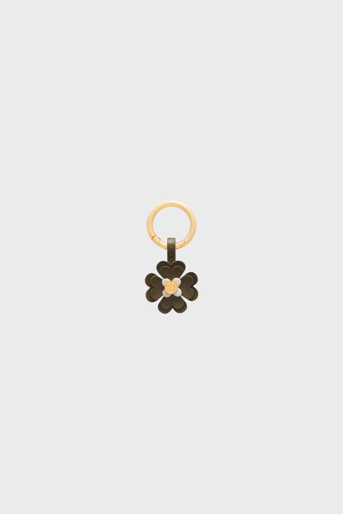 Charm en cuir - TREFLE