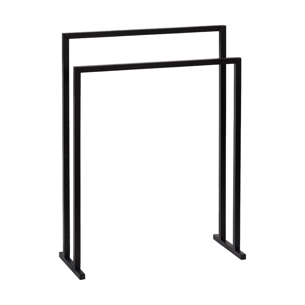 Atmooz Handdoekenrek Donau zwart - Staand - Metaal - Zwart