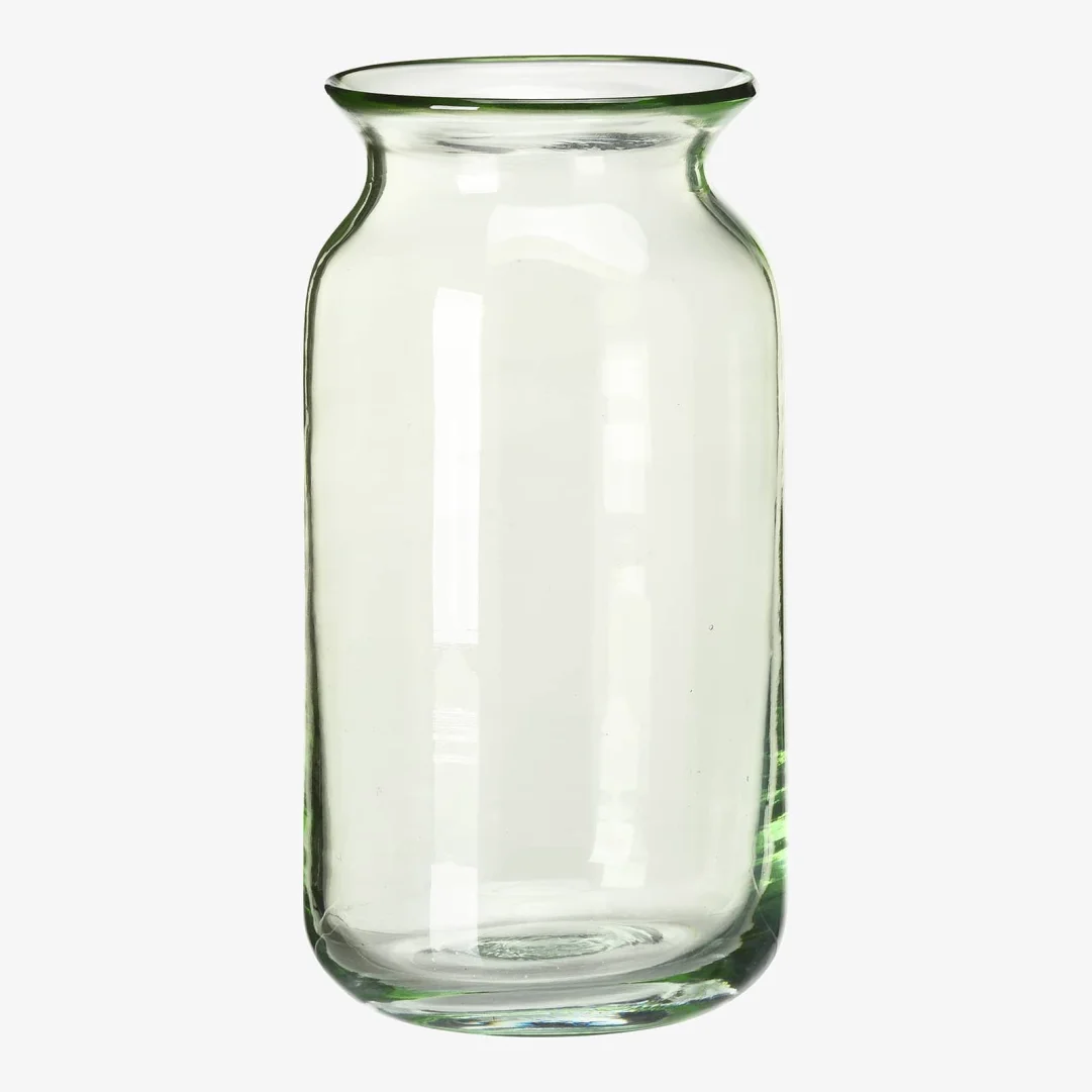 Vase Farmi Grün, ⌀ 10 cm, H 195 mm