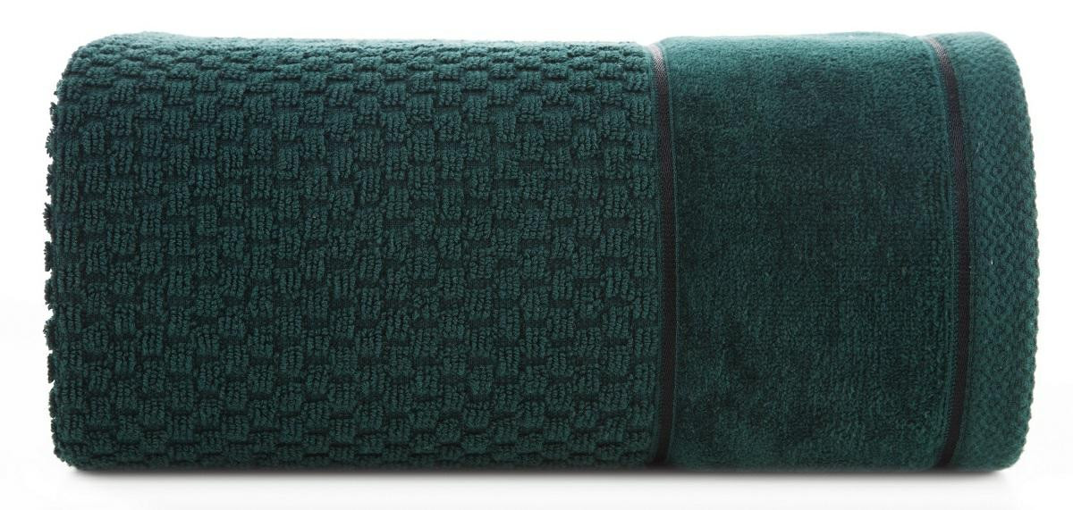 Ręcznik Frida 30x50 zielony ciemny frotte 500g/m2