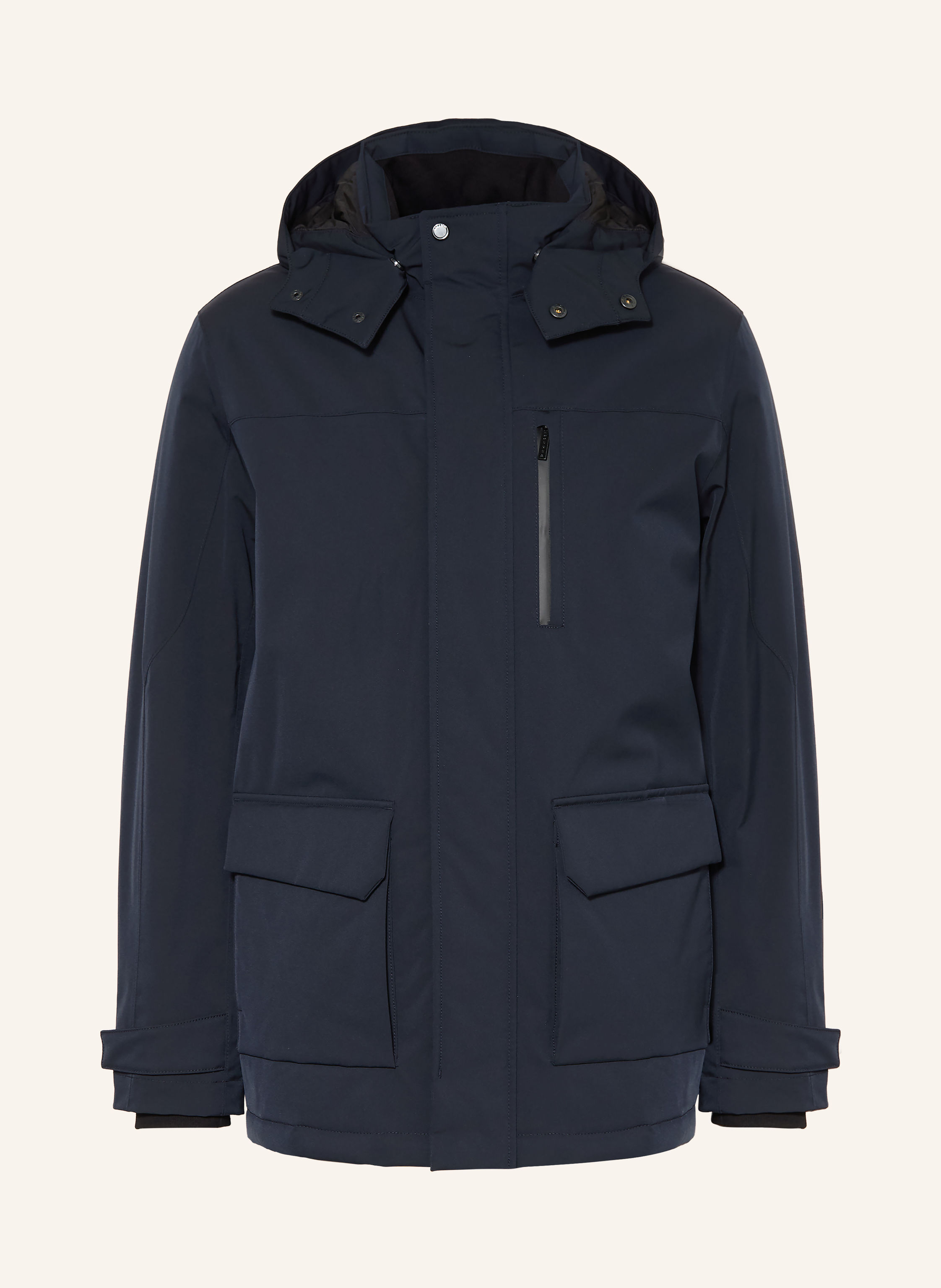 bugatti Parka mit abnehmbarer Kapuze